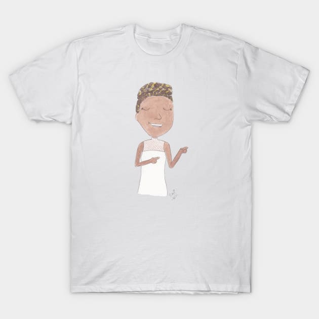 Shuri - Pew Pew! T-Shirt by samikelsh